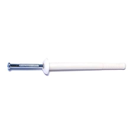 Midwest Fastener Nail Drive Anchor, 1/4" Dia., 3" L, Nylon 100 PK 04080